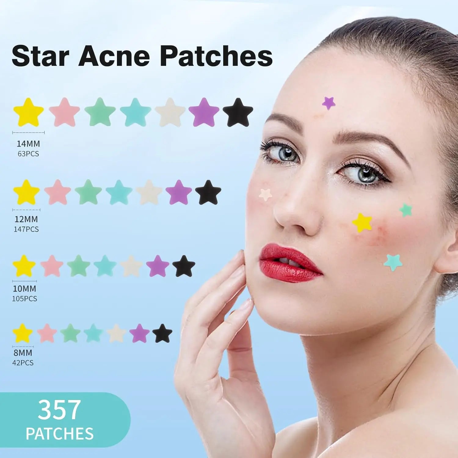 AcneClear™ Hydrocolloid Pimple Patch